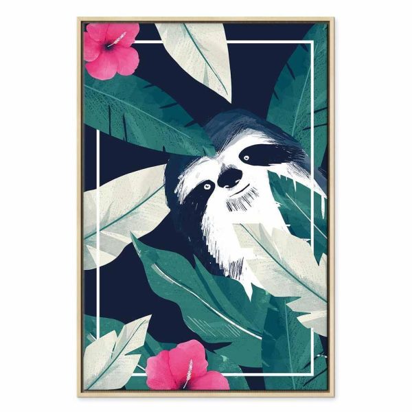 Tableau - Sloth in the Tropics (1 Part) Vertical