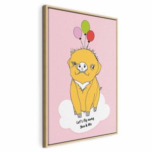 Tableau - Soaring Pig (1 Part) Vertical