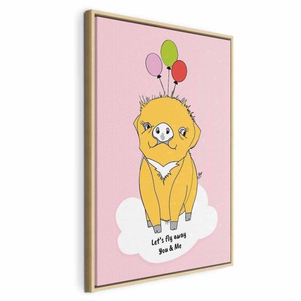 Tableau - Soaring Pig (1 Part) Vertical