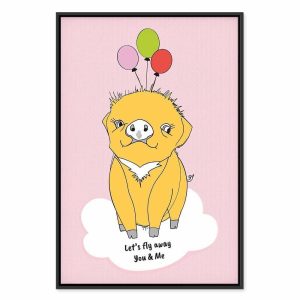 Tableau - Soaring Pig (1 Part) Vertical