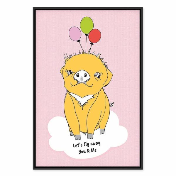 Tableau - Soaring Pig (1 Part) Vertical