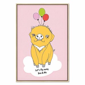 Tableau - Soaring Pig (1 Part) Vertical