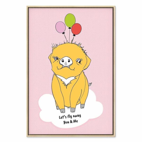 Tableau - Soaring Pig (1 Part) Vertical