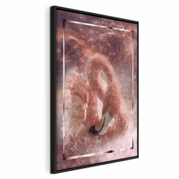 Tableau - Space Flamingo (1 Part) Vertical