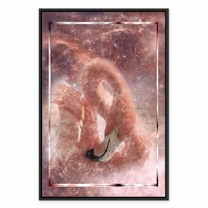 Tableau - Space Flamingo (1 Part) Vertical