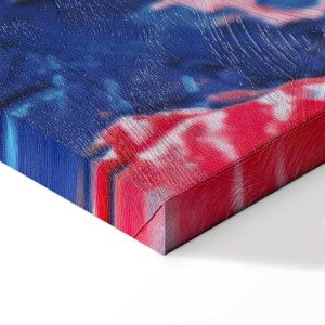 Tableau - Spring Shades - A Colorful Mix of Warm and Cool Tones on Canvas