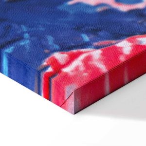 Tableau - Spring Shades - A Colorful Mix of Warm and Cool Tones on Canvas