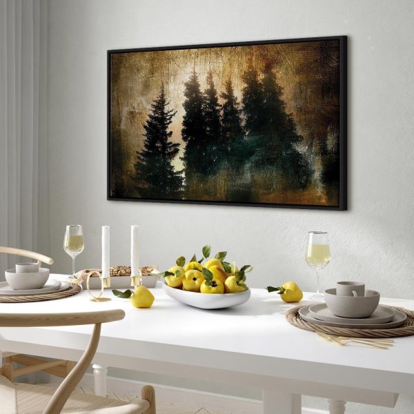 Tableau - Stately Spruces (1 Part) Wide