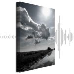 Tableau - Sun Over Clouds (1-part) - Sky Reflection in Water Field