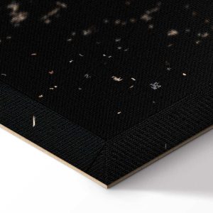 Tableau - Symmetry of Shapes (1-part) - Graphic Motif in Black Shade