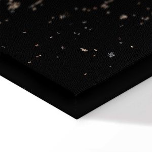 Tableau - Symmetry of Shapes (1-part) - Graphic Motif in Black Shade