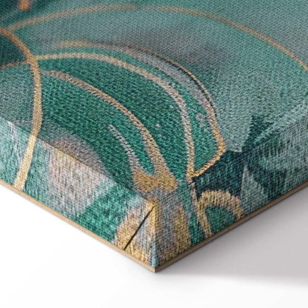 Tableau - Tapestry Pattern with a Meadow and Flowers Kilim with a Spring Motif