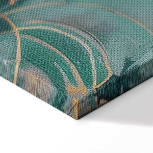 Tableau - Tapestry Pattern with a Meadow and Flowers Kilim with a Spring Motif