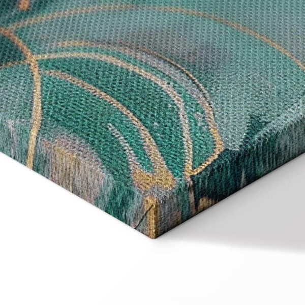 Tableau - Tapestry Pattern with a Meadow and Flowers Kilim with a Spring Motif