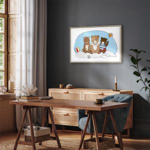 Tableau - Teddy Bears on the Beach (1 Part) Wide