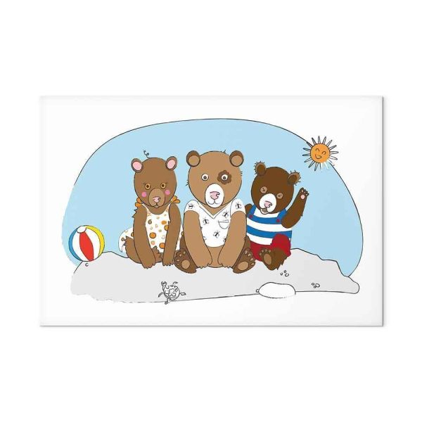 Tableau - Teddy Bears on the Beach (1 Part) Wide