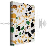 Tableau - Terrazzo (1 Part) Vertical