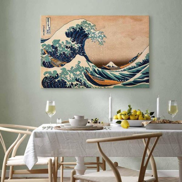 Tableau - The Great Wave off Kanagawa (Reproduction)