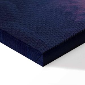 Tableau - The Sun in Hiding: The Golden Face of the Sky Over a Cloudy Sea