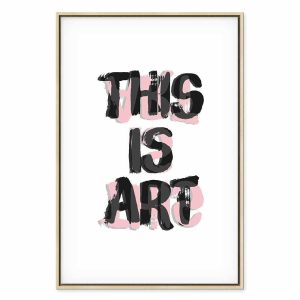 Tableau - This Is Art (1 Part) Vertical