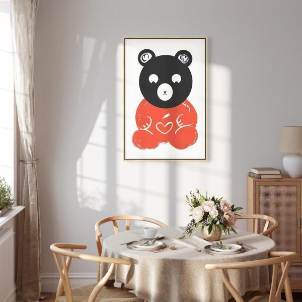 Tableau - Thoughtful Bear (1 Part) Vertical