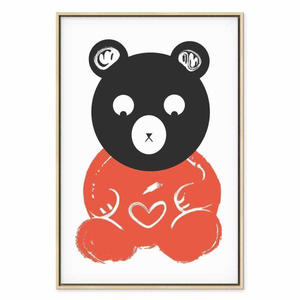 Tableau - Thoughtful Bear (1 Part) Vertical