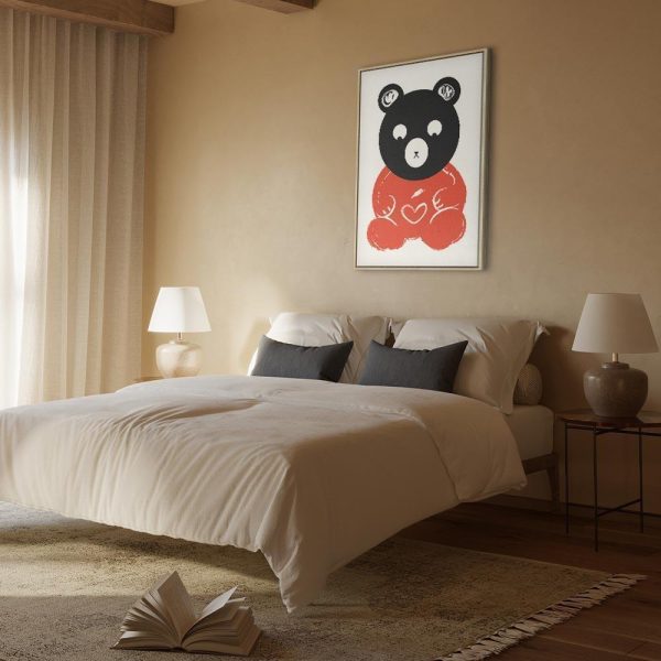 Tableau - Thoughtful Bear (1 Part) Vertical