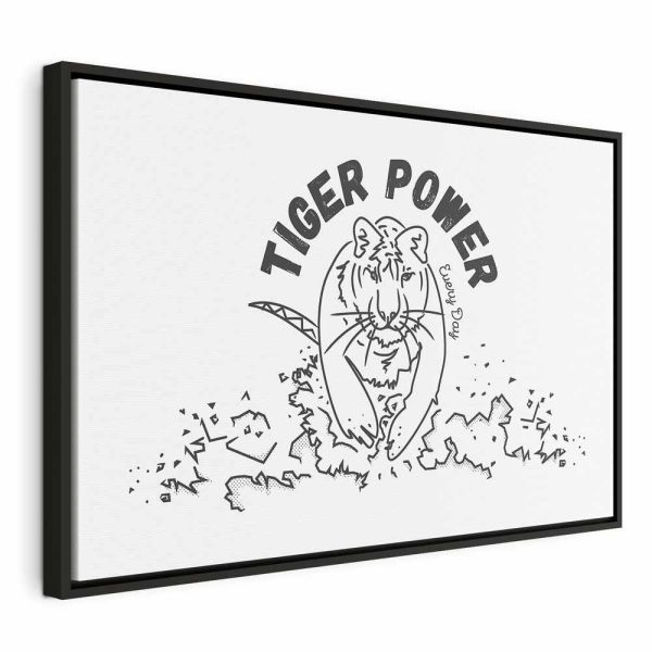 Tableau - Tiger Power (1 Part) Wide