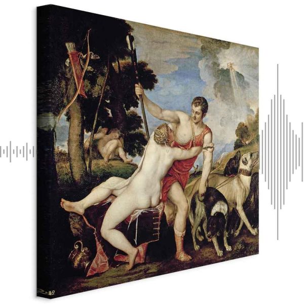 Tableau - Titian – Venus and Adonis Tableau - Titian – Venus and Adonis