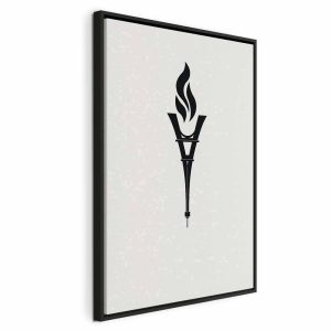 Tableau - Torch Shaped Like an Inverted Eiffel Tower