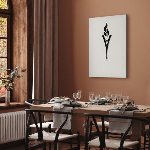 Tableau - Torch Shaped Like an Inverted Eiffel Tower