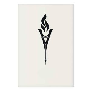 Tableau - Torch Shaped Like an Inverted Eiffel Tower