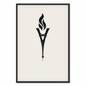 Tableau - Torch Shaped Like an Inverted Eiffel Tower