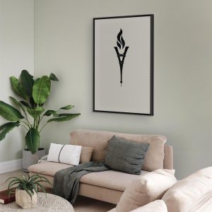 Tableau - Torch Shaped Like an Inverted Eiffel Tower