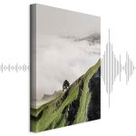 Tableau - Tree Above Clouds (1 Part) Vertical