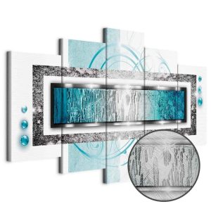 Tableau - Turquoise blizzard