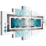 Tableau - Turquoise blizzard