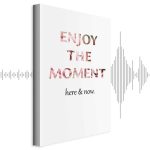 Tableau - Unique Moment (1-part) - English Text on White Background