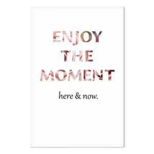 Tableau - Unique Moment (1-part) - English Text on White Background