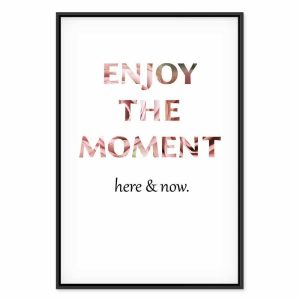 Tableau - Unique Moment (1-part) - English Text on White Background