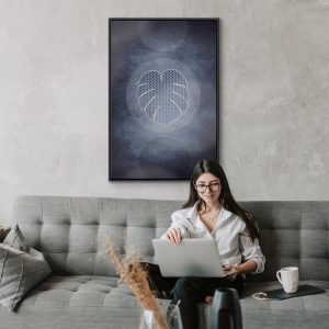 Tableau - Unusual Monstera (1 Part) Vertical