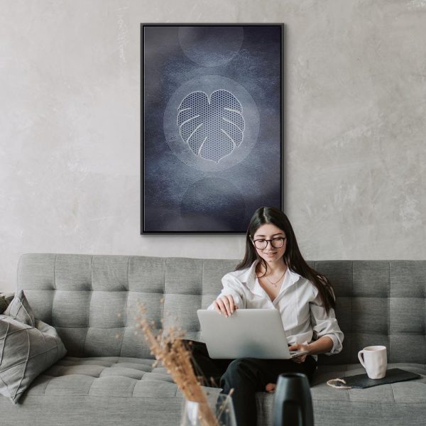 Tableau - Unusual Monstera (1 Part) Vertical