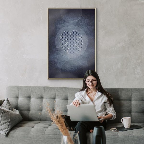 Tableau - Unusual Monstera (1 Part) Vertical