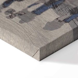 Tableau - Utagawa Hiroshige – Night time view of Saruwaka Street