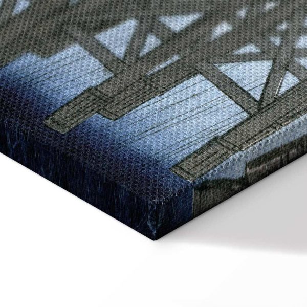 Tableau - Utagawa Hiroshige – Sudden Shower over Shin-Ohashi Bridge and Atake