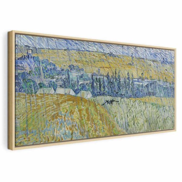 Tableau - Vincent Van Gogh – Auvers in the Rain