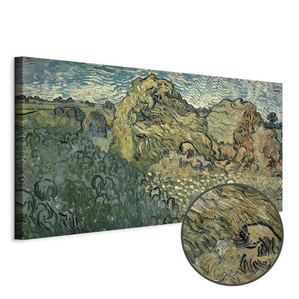Tableau - Vincent Van Gogh – Field with Wheat Stacks