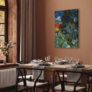 Tableau - Vincent Van Gogh – The Garden of Dr Gachet in Auvers
