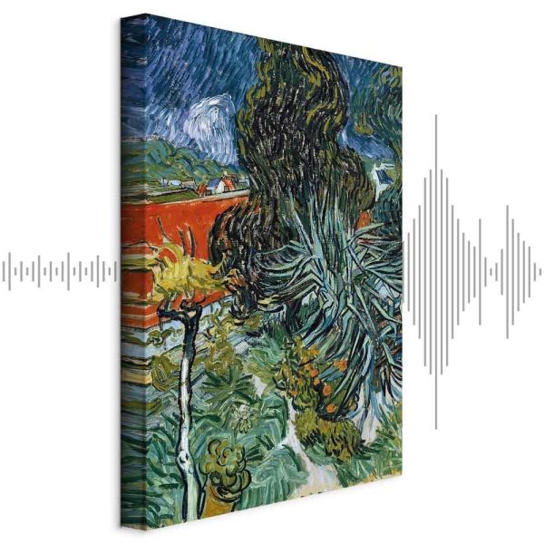 Tableau - Vincent Van Gogh – The Garden of Dr Gachet in Auvers