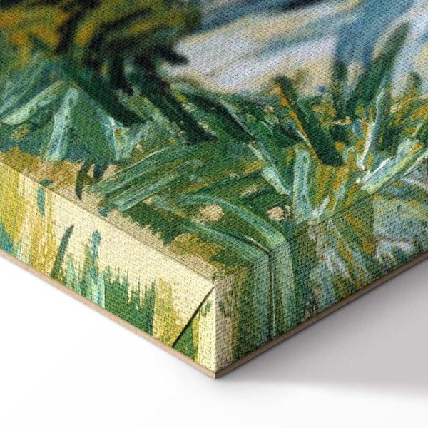 Tableau - Vincent Van Gogh – The Garden of Dr Gachet in Auvers